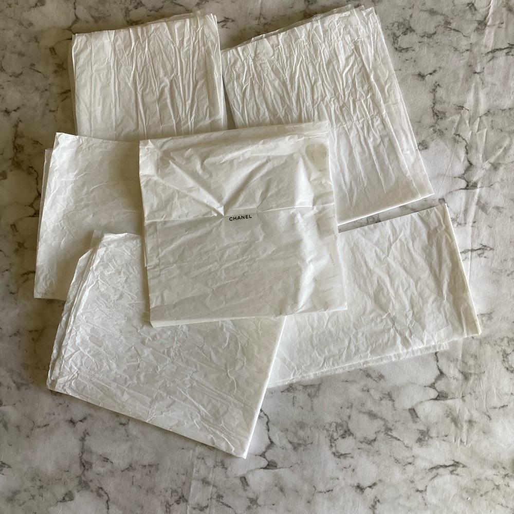 Chanel White Tissue Paper
